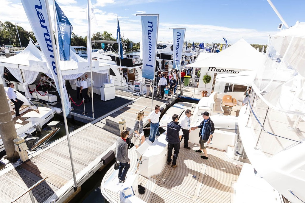 Maritimo - Sanctuary Cove International Boat Show 2012 © Mark Burgin